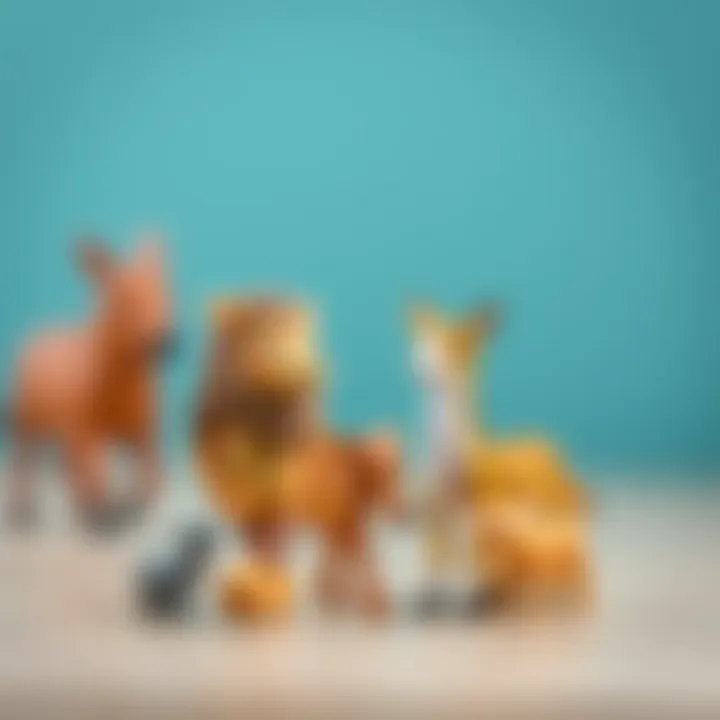 Educational benefits of using small animal figurines