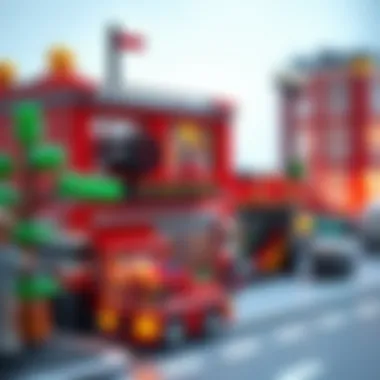 Educational benefits of Lego City fire station in child development