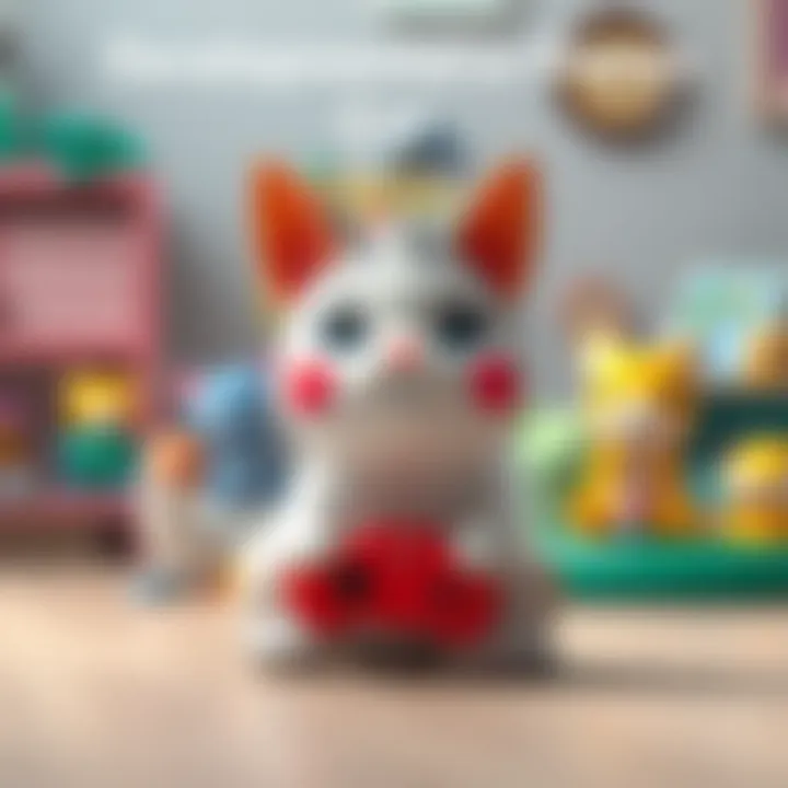 An educational chart depicting the developmental benefits of Pokemon Cat games.