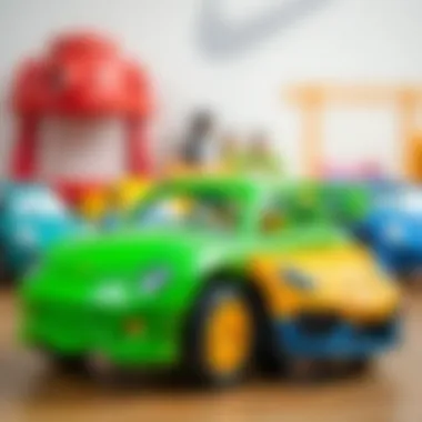 Educational benefits of toy cars illustrated