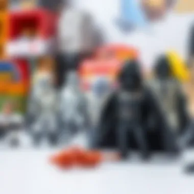 An educational display of the benefits of toy selection for children