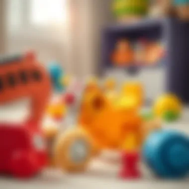 Educational toys encouraging motor skills