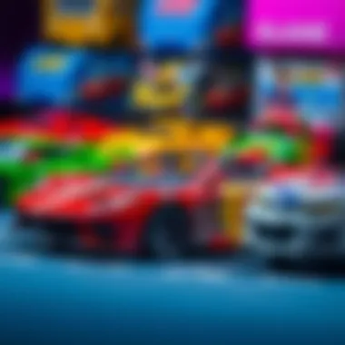 Variety of car game types for different interests