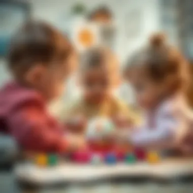 Fostering Social Skills through Cooperative Play Group of babies engaging in cooperative play