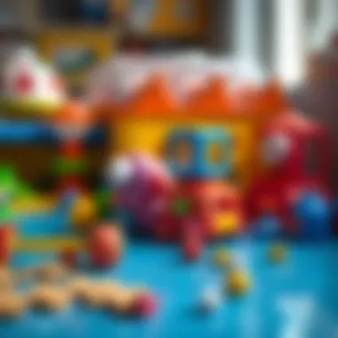 Colorful educational toys for children