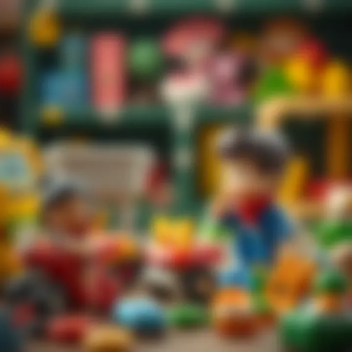 Family involvement in toy selection