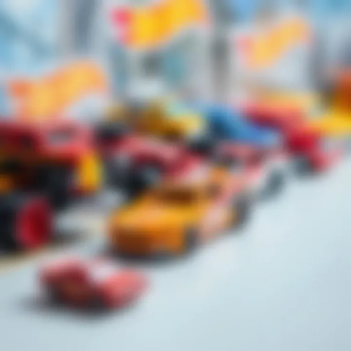 Evolution of Hot Wheels Through the Years A timeline showcasing the history of Hot Wheels