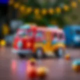 Innovative Hürkuş toy design showcasing vibrant colors and shapes