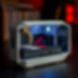 Detailed view of an i box showcasing its design and components