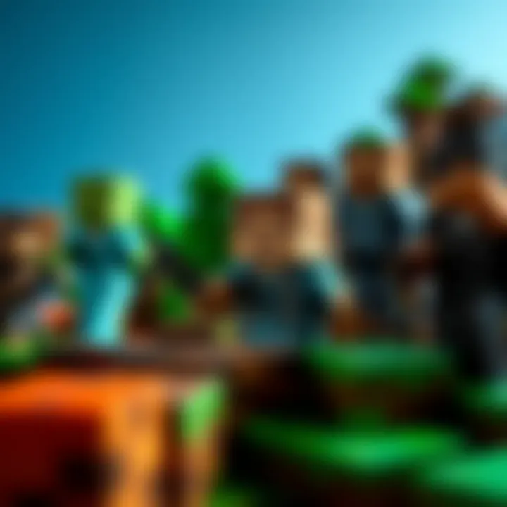 Creative Minecraft paper figures showcasing intricate designs