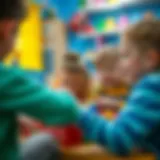 Engaging children in a word game activity