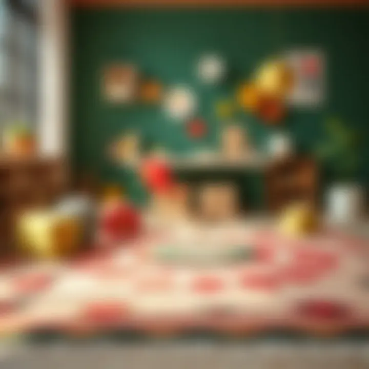 Enriching Spaces for Young Minds Kral Şakir rug enhancing a child's learning environment