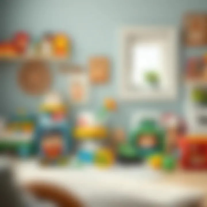 Creative storage methods for children's toys