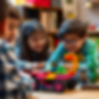 Fun Learning Experience with LEGO 71786 Children enjoying a fun learning experience with LEGO 71786