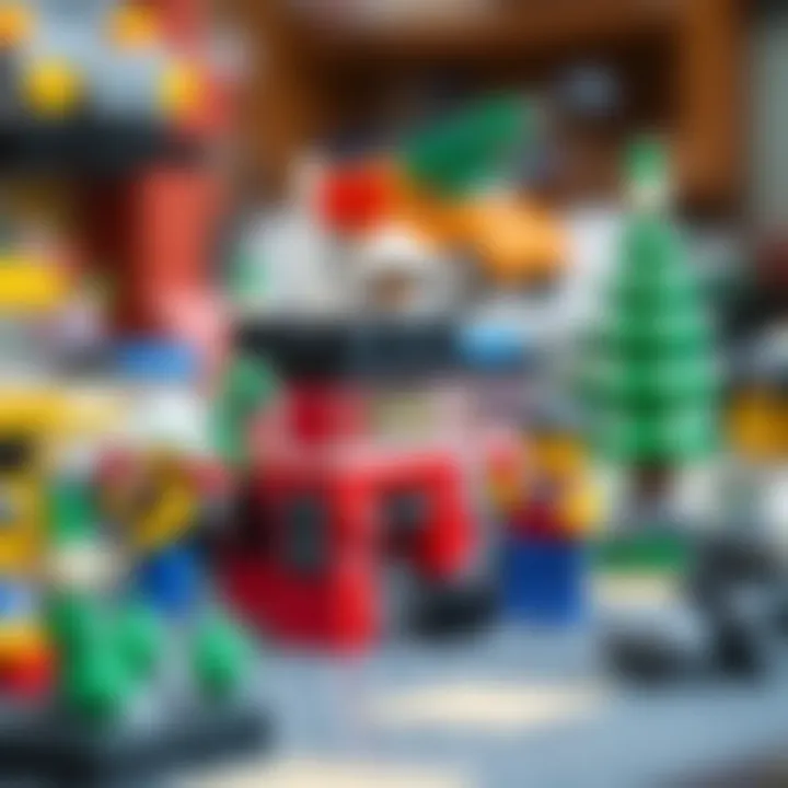 Diverse Lego sets illustrating various themes and concepts