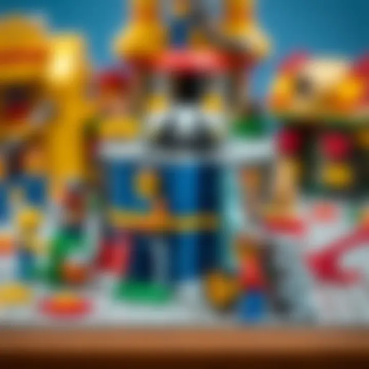 Unique Lego creations highlighting imaginative play.