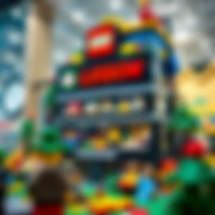 Unique Lego-themed art installation