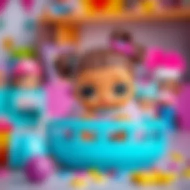 Educational elements of LOL Surprise playtime