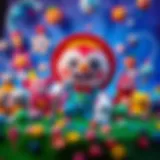 A vibrant display of Magicus Mixus toys fostering creativity.