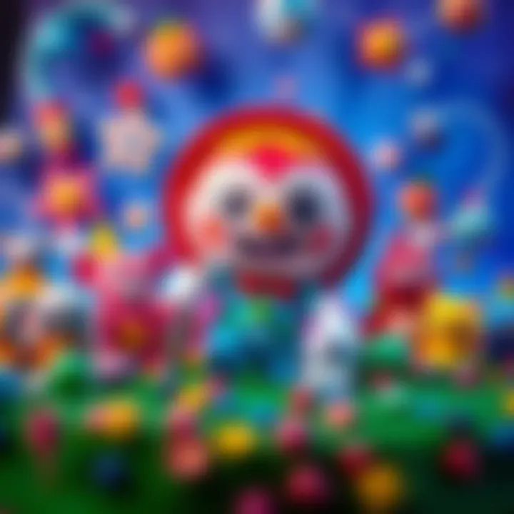 A vibrant display of Magicus Mixus toys fostering creativity.