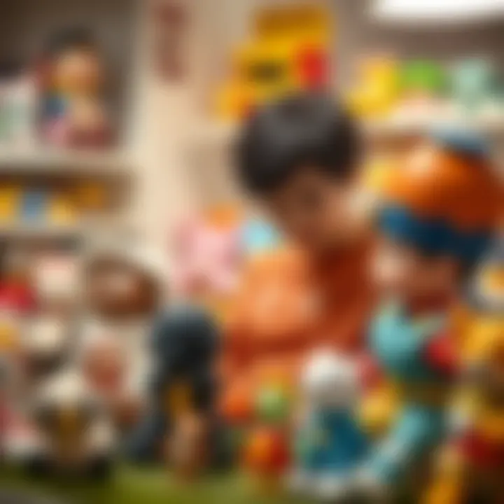 Parents selecting Magicus Mixus toys, emphasizing thoughtful choices.