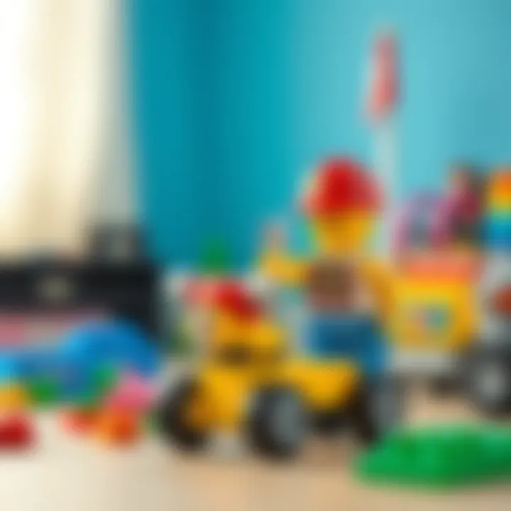 Motor skill enhancement with magnetic Lego