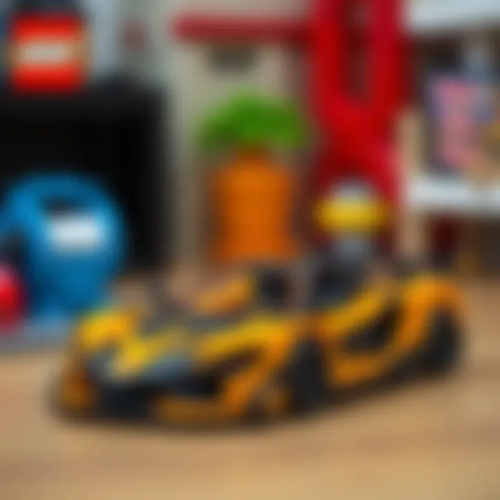 McLaren Senna LEGO Set for Young Builders Age-appropriate McLaren Senna LEGO set for young builders.