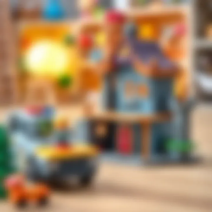 Interactive playsets that promote creativity