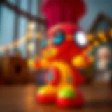 Colorful design of Beatbo toy engaging children