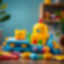 Colorful educational toys for children