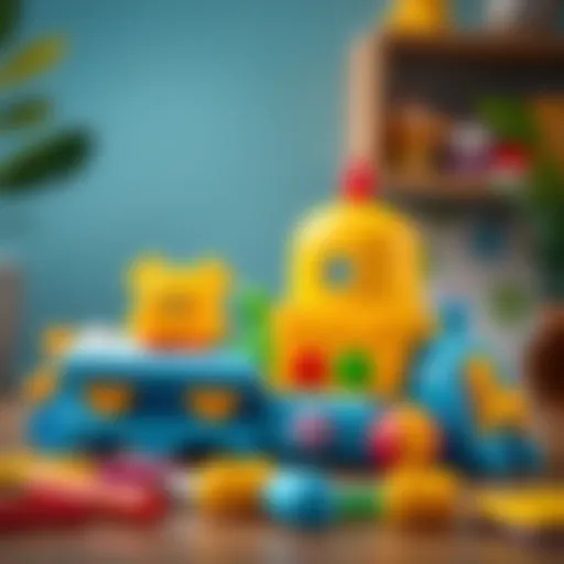 Colorful educational toys for children