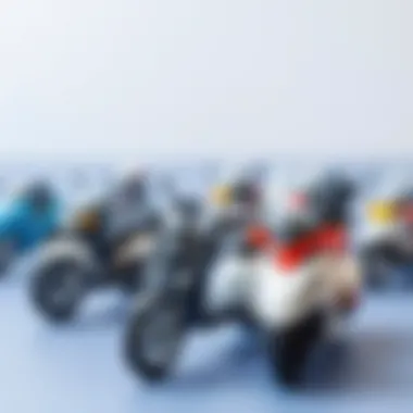 Different models of three-wheeled vehicles