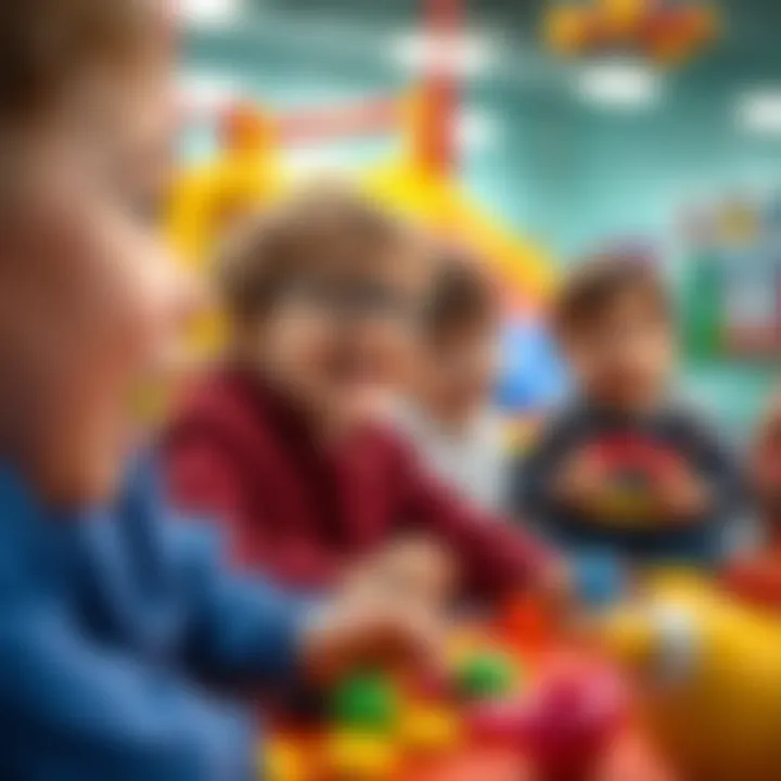 Engaging Activities for Kids Children enjoying playtime in an activity center