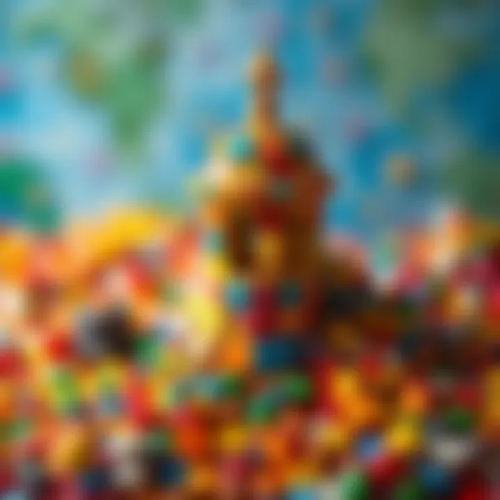 Colorful Mosaic Piece A vivid and colorful mosaic piece that expresses creativity