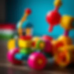 Colorful Tospik toy promoting imaginative play