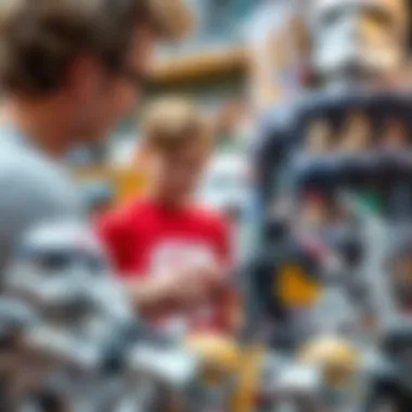 A parent choosing the right Star Wars model for their child