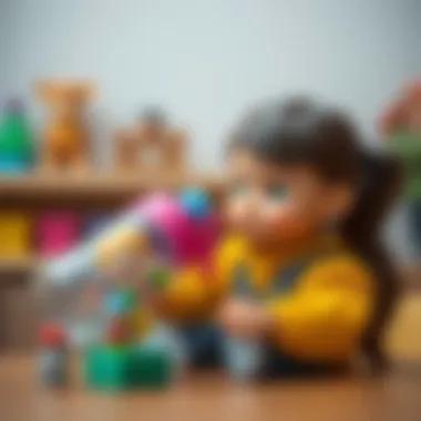 Choosing the Right Figurine Bottle for Your Child Parent selecting a figurine water bottle for a child