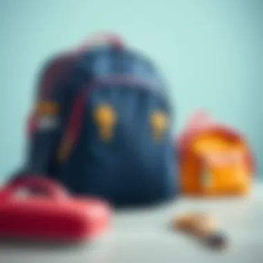 Parents discussing the importance of choosing the right school bag.