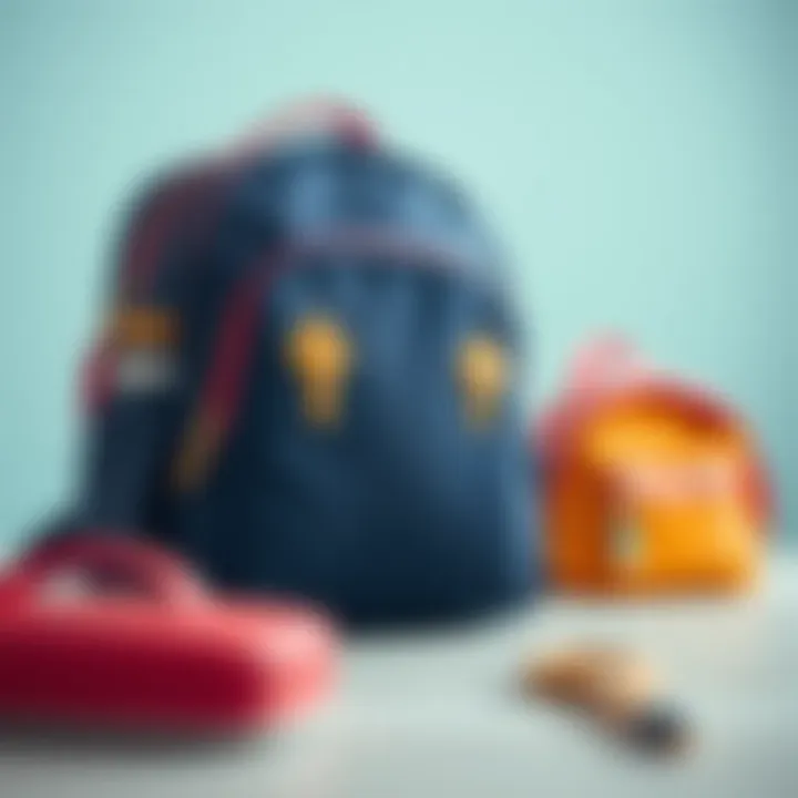 Parents discussing the importance of choosing the right school bag.