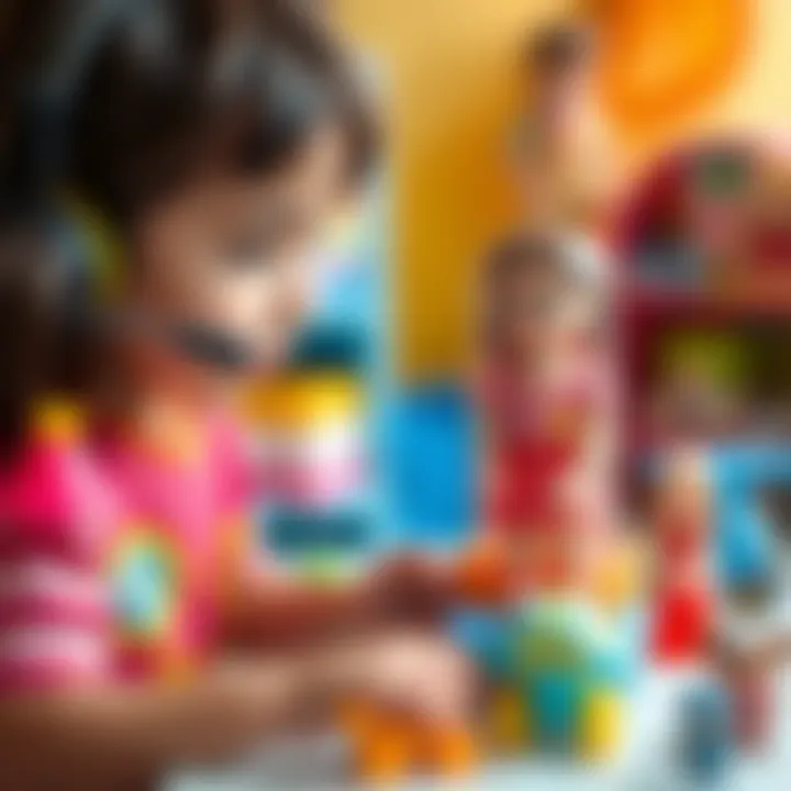 Parents selecting educational toys