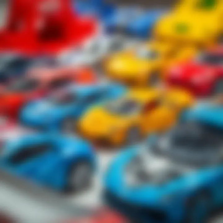 Parents choosing the right toy car for their child