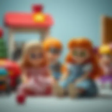 Parents selecting appropriate toy dolls for children