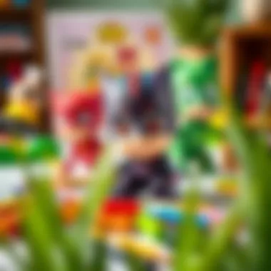 A vibrant palette with PJ Masks coloring materials