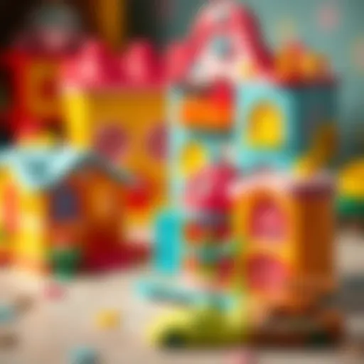 Colorful Polly Pocket toy sets showcasing imaginative play