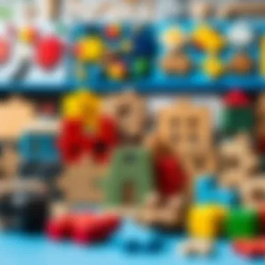 Different types of puzzles displayed for selection