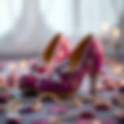 Elegant design showcasing the beauty of Rapunzel shoes