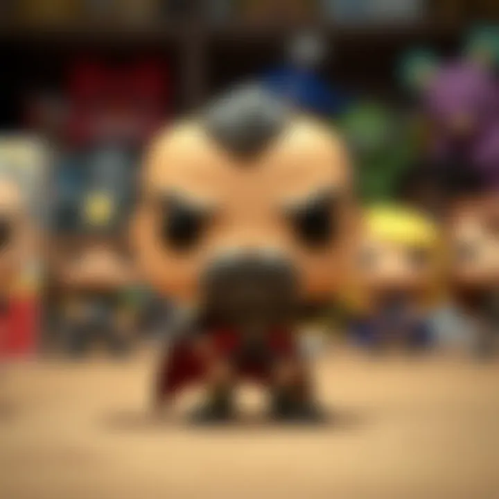 Rare Funko Pop: A Collector's Treasure Close-up of a rare Funko Pop figure highlighting its unique design