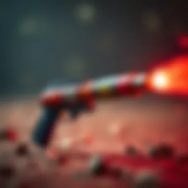 Dynamic Rocket Launcher in Action Dynamic rocket launcher toy in action