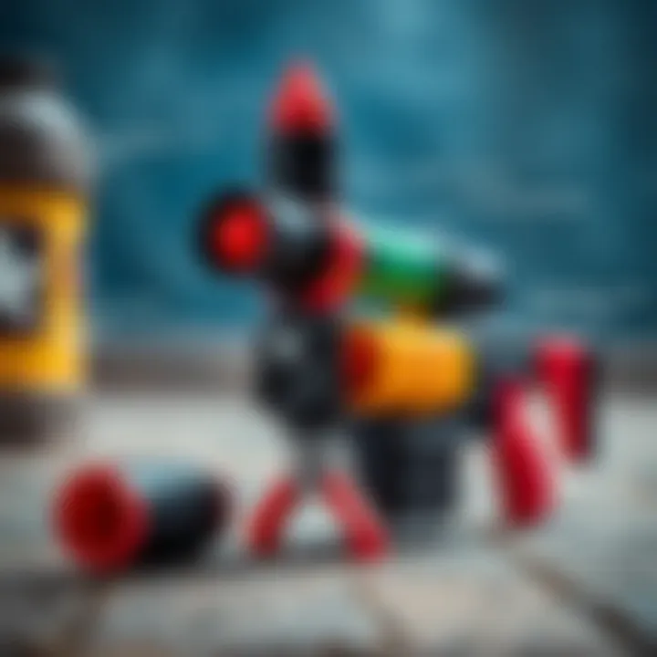 Highlighting Safety Features of Rocket Launcher Toys Safety features of a rocket launcher toy highlighted