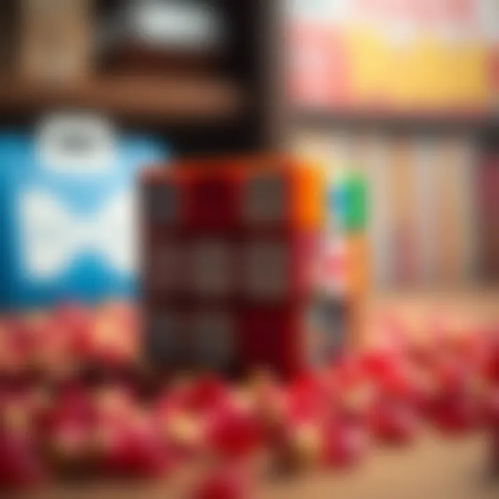 A detailed illustration highlighting various strategies for solving the Rubik's Cube